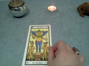 significado del diablo en una lectura de tarot