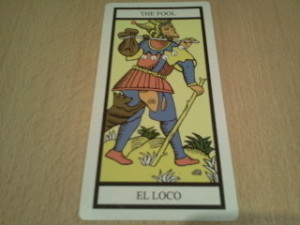 la carta del tarot del loco