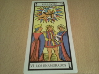 el arcano de los enamorados en el tarot