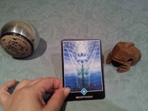 Significado de la Receptividad en una lectura de tarot Osho