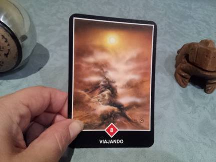 Significado de Viajando en una lectura de tarot Osho