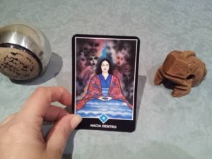 Significado de Hacia Dentro en una lectura de tarot Osho