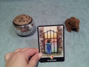 Significado de El Extraño en una lectura de tarot Osho