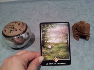 Significado de Lo Simple y Lo Ordinario en una lectura de tarot Osho