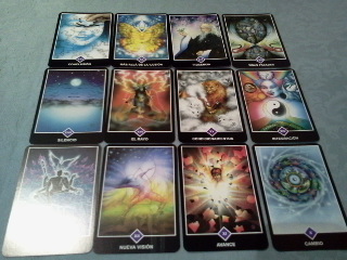 reparto de cartas de tarot osho