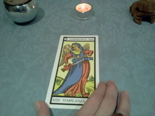 significado templanza tarot